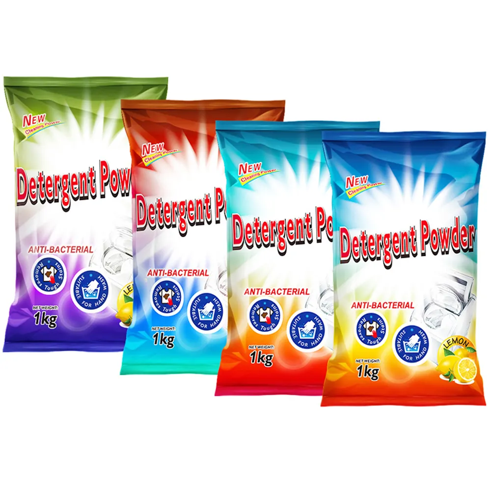 High Quality Natural Fragrance Ultra Fast Clean Anti Bacteria Washing Powder Laundry Detergent in 3kg Bags