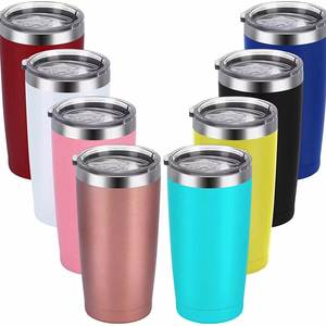 แก้วน้ำเก็บความร้อนสแตนเลสขนาด 20 ออนซ์ พร้อมฝาปิด - Product Image 2