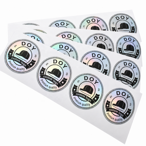 Etichette all'Ingrosso Design Personalizzato Stampa <span class=keywords><strong>Nome</strong></span> Logo Adesivo Impermeabile Olografico <span class=keywords><strong>con</strong></span> Taglio Sagomato - Product Image 3