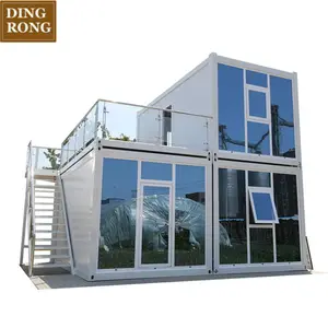 Prefab Container House Poland Luxurious For Business Office 40 Foot Tiny Homes