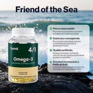 Capsules de suppléments d'oméga-3 de haute qualité, capsules molles, favorisent la santé cardiaque, soutiennent la fonction cérébrale - Product Image 6