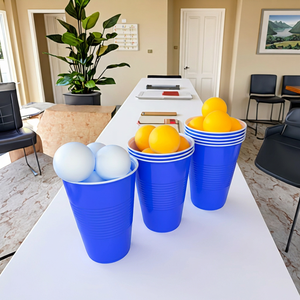 Vasos de Plástico Biodegradables Ecológicos de Alta Calidad de 16 oz, Reutilizables para Llevar, para Parfait, Smoothies, Desechables para Fiestas y Bares, Paquete de 100 - Product Image 2