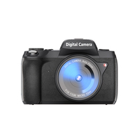 Cámara Digital Compacta con Zoom Óptico de 18x, Resolución WiFi 6K, Micrófono y Altavoz Integrados, Pantalla Táctil LCD de 4.0 Pulgadas y 512 GB de Almacenamiento