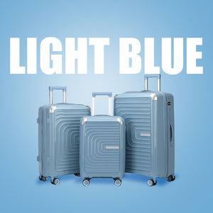 <span class=keywords><strong>Valise</strong></span> rigide incassable Marksman Offre Spéciale ensemble de bagages en PP <span class=keywords><strong>valise</strong></span> rigide à 4 roues doubles pour les voyages longue distance - Product Image 5