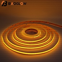 Bande LED COB 756 LED 768 LED/m sur PCB 10MM, Dimmable, Double Couleur, DC12V 24V, Bande LED Intelligente RGB pour Fêtes et Événements