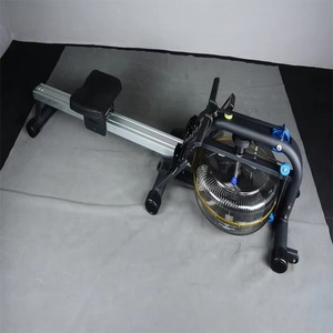 Máquina de <span class=keywords><strong>remo</strong></span> acuática metálica ASM-5005 para uso comercial en interiores, equipo de fitness para clubes de salud, en posición sentada, para gimnasios y clubes. - Product Image 3