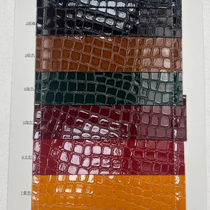 Tissu en cuir artificiel à imprimé <span class=keywords><strong>crocodile</strong></span> à la mode - Product Image 1