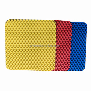 Alfombrilla de Eva de diamante personalizada de fábrica de alta calidad, alfombrilla de material de hojas de nido de abeja, alfombrilla de coche Eva de rombo - Product Image 6