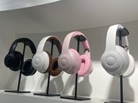Headset Profesional ANC+ENC Peredam Kebisingan Ganda, Tekstur Logam Nirkabel Suara Hi-Fi untuk Kantor Eksekutif