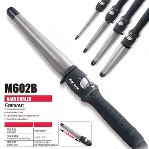 <span class=keywords><strong>Rizador</strong></span> de pelo con diseño de barril <span class=keywords><strong>cónico</strong></span>, 4 tamaños - Product Image 6