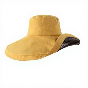 Sombrero de Sol con Protección Solar UPF 50+ para Mujer, Sombrero de Pescador con Ala Ancha, Recubierto de Vinilo, Impermeable, Plegable, para Playa - Product Image 5