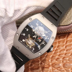 High Quality RM001 Unisex <b>Automatic</b> Mechanical Watch Titanium Case Rubber Strap 20mm Sapphire Crystal Dial <b>Chronograph</b> ETA - Product Image 6