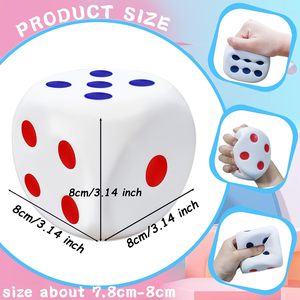 <span class=keywords><strong>Jeux</strong></span> <span class=keywords><strong>de</strong></span> société personnalisés, cadeaux <span class=keywords><strong>de</strong></span> fête, dés anti-stress, jouets squishies, dés en mousse, balles anti-stress - Product Image 6