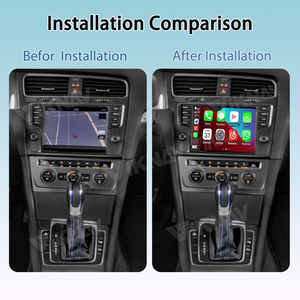 Pour Volkswagen <span class=keywords><strong>Golf</strong></span> Magotan Tiguan 2011-2018, boîte de décodage d'écran de voiture OEM, interface de mise à niveau, lecteur CarPlay Android Auto - Product Image 2