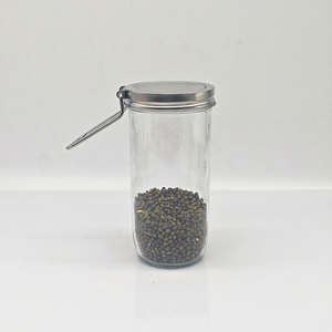 Tapa <span class=keywords><strong>de</strong></span> acero inoxidable <span class=keywords><strong>de</strong></span> grado alimenticio para germinación en tarros Mason, kit <span class=keywords><strong>de</strong></span> germinación <span class=keywords><strong>de</strong></span> semillas, juego <span class=keywords><strong>de</strong></span> tapas coladoras <span class=keywords><strong>de</strong></span> acero inoxidable - Product Image 3