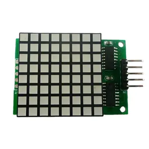 提供3.0像素ARDINO程序88方形点阵LED数码管模块