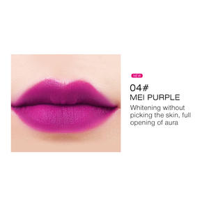 ลิปสติกเนื้อแมทท์แบบกด ให้ความชุ่มชื้น ติดทนนาน เหมาะสำหรับนักเรียน <span class=keywords><strong>แต่งหน้า</strong></span>ปาร์ตี้ สีสันสดใส ช่วยบำรุงริมฝีปาก - Product Image 5