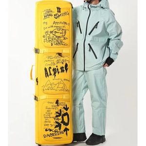 Nueva Bolsa de Esquí y Snowboard PLAYMAX Profesional Impermeable de Oxford 600d con Ruedas, 3 Compartimentos, Separación en Seco y Húmedo, Gran Capacidad para Viajes - Product Image 1