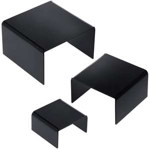 Présentoir écologique Riser acrylique noir pour <span class=keywords><strong>bijoux</strong></span> Food Collections <span class=keywords><strong>Action</strong></span> Statue Stand Display - Product Image 1