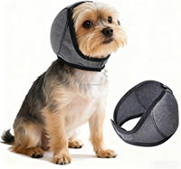 Cache-oreilles et cache-cou chauds en nylon doux pour chien, ajustables, pour la marche en extérieur en hiver