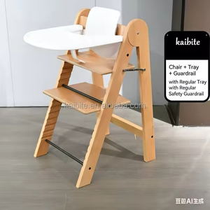 <span class=keywords><strong>Chaise</strong></span> à bascule réglable en bois massif moderne pour enfants - Sûre, écologique et confortable - Product Image 6