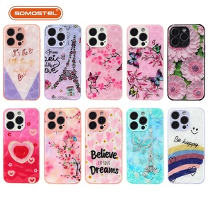 Étui <span class=keywords><strong>de</strong></span> <span class=keywords><strong>téléphone</strong></span> SOMOSTEL en TPU et PC pour tous les types <span class=keywords><strong>de</strong></span> téléphones, protection complète avec motif diamant pour iPhone, Fundas Para Celulares - Product Image 1