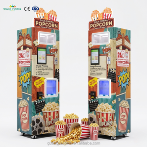 Distributeur automatique de pop-corn frais, distributeur automatique de snacks, écran tactile, système de paiement par pièces, billets et cartes - Product Image 1