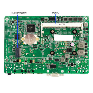 Carte mère industrielle tout-en-un de 3,5 pouces avec 32 GPIO 6COM 1LPT pour ordinateur portable I5 5300U 5200U 5287U, canal de mémoire unique, industrielle - Product Image 5