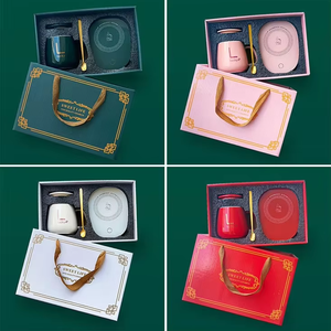 Sıcak satış hediye seti fincan isıtma pedi sıcaklık kontrolü akıllı kahve kupa kupa ısıtıcı ile özel Logo - Product Image 4