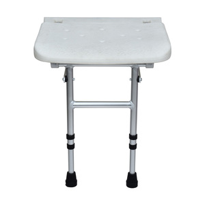Foldable Bathroom <b>Bench</b> Wall Mounted Shower <b>Seat</b> With Non Slip Pad For Seniors And Pregnant Women - Product Image 3