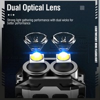 LLavero LED portátil EDC linterna luz de trabajo tipo C Mini antorcha recargable con imán PenClip Camping linterna de bolsillo