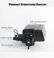 Système d'eau adoucie de 1 à 2 tonnes Équipement d'eau désionisée Volume d'eau commercial/domestique Système d'eau adoucie