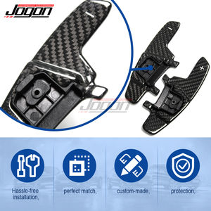 Kit de remplacement de volants en Fiber de carbone, pour <span class=keywords><strong>VW</strong></span> <span class=keywords><strong>Golf</strong></span> <span class=keywords><strong>7</strong></span> MK7 VII GTI R GTD GTI <span class=keywords><strong>Golf</strong></span> <span class=keywords><strong>7</strong></span>.5, poignées de changement de vitesse - Product Image 2