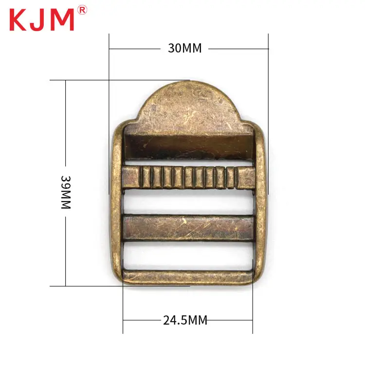 Trung Quốc Nhà cung cấp đồng vàng kim loại thang khai thác có thể điều chỉnh dây đeo túi khóa cho túi xách
