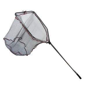 Selco cao su lớp phủ Net + AL nhựa nổi cá Fly Fishing Landing net với telescoping cực - Product Image 6