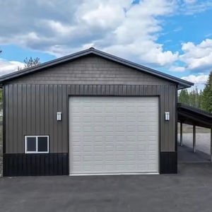 Garage en acier économique, design minimaliste, installation facile pour le stationnement de petites maisons - Product Image 1