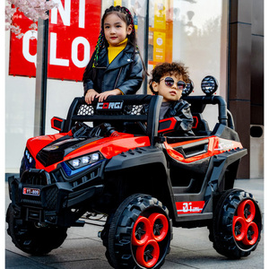 Commercio all'ingrosso della fabbrica 12v a quattro ruote schock assorbimento auto elettrica per bambini <span class=keywords><strong>tigre</strong></span> giro su auto per bambini - Product Image 4