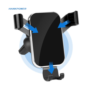 Staffa per telefono cellulare per auto specchio rilevatore di gravità automatico presa d'aria di serraggio supporto Anti-shake di navigazione - Product Image 3