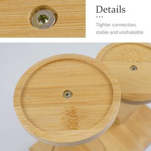 Bonsaï <span class=keywords><strong>de</strong></span> bureau en bambou détachable facile à assembler <span class=keywords><strong>sur</strong></span> un <span class=keywords><strong>support</strong></span> <span class=keywords><strong>de</strong></span> <span class=keywords><strong>pot</strong></span> <span class=keywords><strong>de</strong></span> <span class=keywords><strong>fleur</strong></span> à trois niveaux - Product Image 4