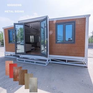 Pannelli di <span class=keywords><strong>pareti</strong></span> isolanti strutturali in acciaio EPS Core rivestimento in <span class=keywords><strong>poliuretano</strong></span> parete esterna isolante pannello Sandwich in metallo parete esterna - Product Image 3