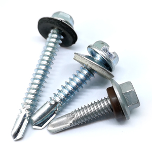 Vis autoperceuses à tête hexagonale galvanisées pour toiture métallique 5,5x20 mm - Product Image 5