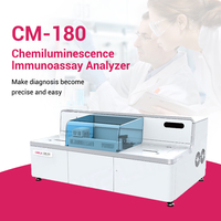 Analyseur de chimio-luminescence intelligent et automatique pour tests médicaux, fabriqué en Chine, 180T/H, analyseur CLIA