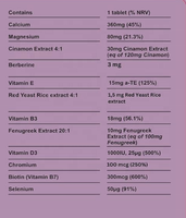 Compléments alimentaires Micro Ingredients Gluco avec 18% d'acide corosolique, favorise le métabolisme du glucose, 60 capsules
