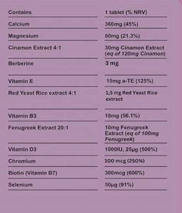 Suplementos Micro Ingredients <span class=keywords><strong>Gluco</strong></span> con 18% de Ácido Corosólico, Apoya el Metabolismo de la Glucosa, 60 Cápsulas - Product Image 4