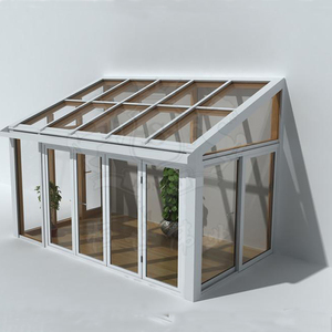 Aislante de aluminio de vidrio doble hermosa portátil sol diseño/jardín de invierno/habitación de vidrio hecho en china - Product Image 4