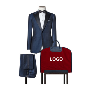 定制印花时尚奢华购物袋服装矩形可生物降解材料超市大容量 - Product Image 5