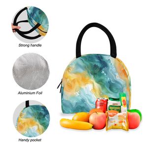 Fashion Watercolor Custom Design 2PCS Children Student <b>Backpack</b> Girl Casual <b>Backpack</b> School Bag and Lunch Bag Set for Boys - Product Image 4