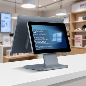 OEM 15.6 Inch Android Win-dows All-in-One Touch POS System Dual Screen Payment Terminal - Product Image 1