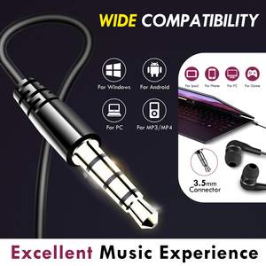 Écouteurs Intra-Auriculaires Filaire 3,5 mm pour <span class=keywords><strong>iPhone</strong></span>, Smartphone, Ordinateur Portable et MP3 - Product Image 3