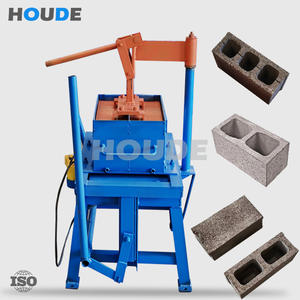 Máquina Manual <span class=keywords><strong>para</strong></span> Hacer Ladrillos de Cemento con Vibración 220V, Máquina <span class=keywords><strong>para</strong></span> Hacer Bloques Huecos - Product Image 1